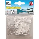 Kraftmann Blindnieten-Sortiment | Ø 3,2 mm | 50-tlg.