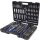 KS-TOOLS 1/4"+3/8"+1/2" CHROMEplus Steckschlüssel-Satz, 195-tlg.