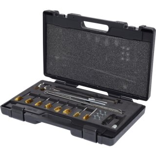 KS-TOOLS Injektorenschacht-Reinigungs-Satz, 23-tlg.