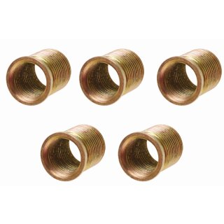 BGS technic Gewindehülsen | 19 mm | M14 x 1,25 | 5-tlg.