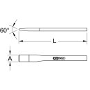 KS-TOOLS BRONZEplus Maurermeißel, 22x600mm