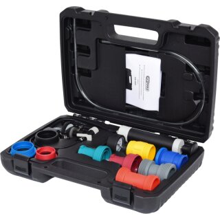KS-TOOLS Universal Kühlsystem-Diagnose-Service-Satz, 12-tlg.