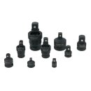 KS-TOOLS Kraft-Vergrößerungs- und Reduzieradapter-Satz, 9-tlg.