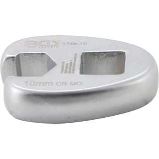 BGS technic Hahnenfußschlüssel | Antrieb Innenvierkant 10 mm (3/8") | SW 10 mm