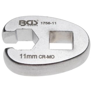 BGS technic Hahnenfußschlüssel | Antrieb Innenvierkant 10 mm (3/8") | SW 11 mm