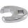 BGS technic Hahnenfußschlüssel | Antrieb Innenvierkant 10 mm (3/8") | SW 18 mm