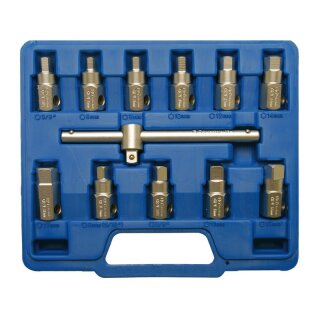 BGS technic Universal-Öldienst-Schlüssel-Satz | 12 tlg.