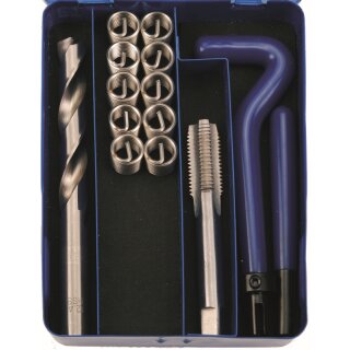 BGS technic Gewinde-Reparatursatz | M12 x 1,25 | 14-tlg.
