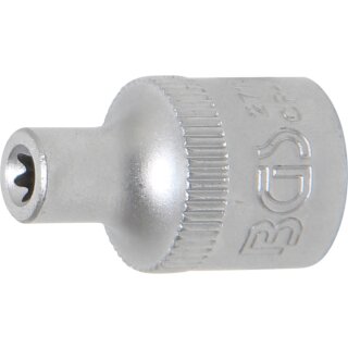 BGS technic Steckschlüssel-Einsatz E-Profil | Antrieb Innenvierkant 10 mm (3/8") | SW E5