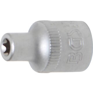 BGS technic Steckschlüssel-Einsatz E-Profil | Antrieb Innenvierkant 10 mm (3/8") | SW E6