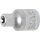 BGS technic Steckschlüssel-Einsatz E-Profil | Antrieb Innenvierkant 10 mm (3/8") | SW E7