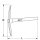 KS-TOOLS BRONZEplus Kreuzhacke mit Stiel 500 mm