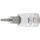 BGS technic Bit-Einsatz | Antrieb Innenvierkant 6,3 mm (1/4") | Innensechskant 3/32"