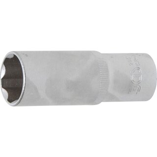 BGS technic Steckschlüssel-Einsatz Super Lock, tief | Antrieb Innenvierkant 12,5 mm (1/2") | SW 21 mm