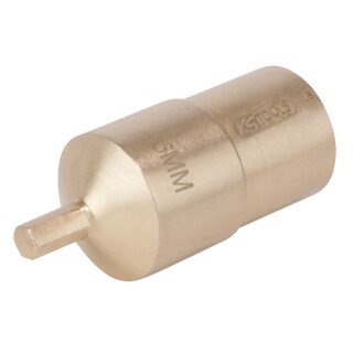 KS-TOOLS BRONZEplus Bit-Stecknuss Innensechskant 1/2" 19 mm