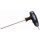 BGS technic Schraubendreher mit T-Griff und seitlicher Klinge | Innensechskant 2 mm