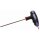 BGS technic Schraubendreher mit T-Griff und seitlicher Klinge | Innensechskant 4 mm
