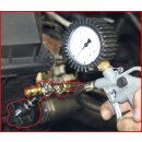 KS-TOOLS Turbolader-Ladeluft-System-Prüfkoffer-Satz, 17-tlg.