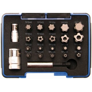 BGS technic Bit-Satz | TS-Profil PLUS (für Torx Plus) | 23-tlg.
