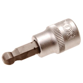 BGS technic Bit-Einsatz | Antrieb Innenvierkant 10 mm (3/8") | Innensechskant mit Kugelkopf 8 mm