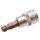 BGS technic Bit-Einsatz | Antrieb Innenvierkant 10 mm (3/8") | Innensechskant mit Kugelkopf 8 mm