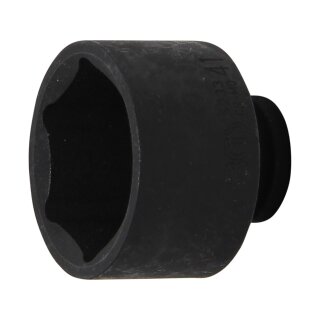 BGS technic Kraft-Steckschlüssel-Einsatz Sechskant | Antrieb Innenvierkant 12,5 mm (1/2") | SW 41 mm