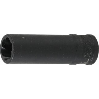 BGS technic Abdreh-Einsatz für Glühkerzenelektrode | Antrieb Innenvierkant 6,3 mm (1/4") | SW 8,25 mm