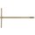 KS-TOOLS BRONZEplus T-Gelenkschlüssel 1/2" 460 mm 