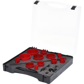 KS-TOOLS Universal-Lochsägen-Satz, 15-tlg.