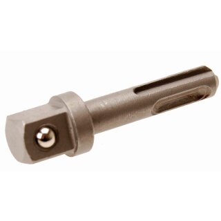 BGS technic Steckschlüssel-Adapter | 65 mm | SDS - Außenvierkant 12,5 mm (1/2")