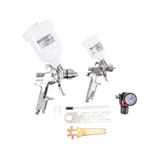 BGS technic Druckluft-Farbsprühpistolen-Satz