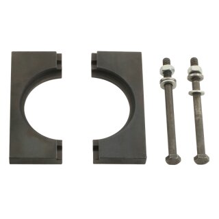 KS-TOOLS Halbschalen-Paar mit Schrauben und Muttern, 4-tlg.