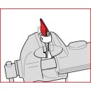 KS-TOOLS Schalldämpfer Spann-Keil-Satz für...