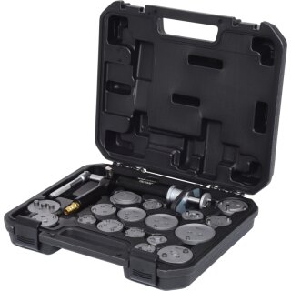 KS-TOOLS Druckluftspindel-Bremskolbenwerkzeug-Satz, 18-tlg.