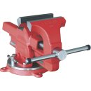KS-TOOLS Schraubstock mit Rundteller, 120 mm