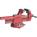 KS-TOOLS Schraubstock mit Rundteller, 120 mm