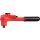 KS-TOOLS 3/8" Umschaltknarre mit Schutzisolierung mit Verriegelungsmechanik, 32 Zahn