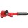 KS-TOOLS 3/8" Umschaltknarre mit Schutzisolierung mit Verriegelungsmechanik, 32 Zahn