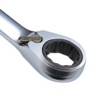 KS-TOOLS DUO GEARplus Ringmaulschlüssel,Maul-Ratschenfunktion 30mm, umschaltbar
