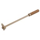 KS-TOOLS BRONZEplus Dreikant-Plattenschaber 420 mm