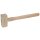 KS-TOOLS BRONZEplus Fäustel 2500 g, mit Hickorystiel