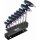 BGS technic T-Griff-Schlüssel-Satz | T-Profil (für Torx) T10 - T50 | 9-tlg.