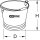 KS-TOOLS Funkenfreier Eimer aus Aluminium 12l