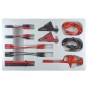 KS-TOOLS 12/24V Diagnose Prüf- und Mess-Kabel-Satz, 13-tlg.