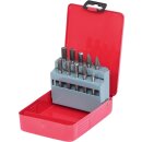 KS-TOOLS HM Frässtift-Satz, Stahlblechkassette, 10-tlg.