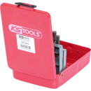 KS-TOOLS HM Frässtift-Satz, Stahlblechkassette, 10-tlg.