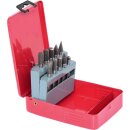 KS-TOOLS HM Frässtift-Satz, Stahlblechkassette, 10-tlg.