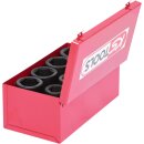 KS-TOOLS 1" Sechskant-Kraft-Stecknuss-Satz, lang,...