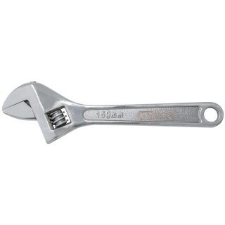 KS-TOOLS EDELSTAHL Rollgabelschlüssel, verstellbar, 18"