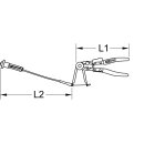 KS-TOOLS Schlauchschellenzange m.Bowdenzug, VAG Ø 0-60mm